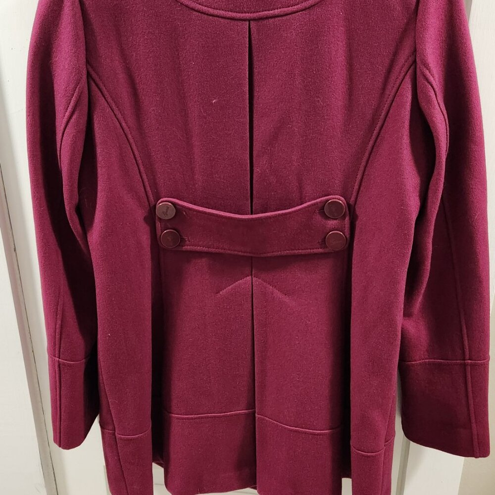 Women's Guess Wool Peacoat - Pink - L - Picture 4 of 6